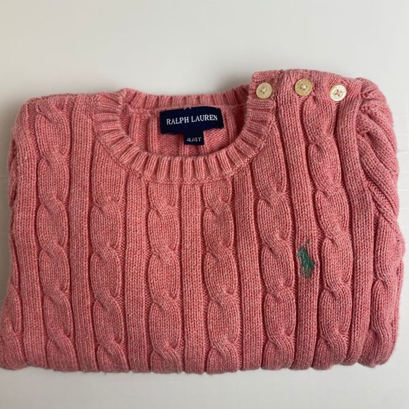 Ralph Lauren Other - Ralph Lauren Thick Heavy Cable Knit Sweater Jumper Age 4